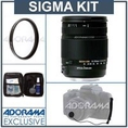 Sigma 18mm - 250mm f/3.5-6.3 DC OS (Optical Stabilizer) AF Lens Kit, for the Maxxum & Sony Alpha Mount. with Pro Optic 72mm Multi Coated UV Filter, Lens Cap Leash, Professional Lens Cleaning Kit ( Sigma Lens )