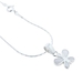 รูปย่อ Sterling Silver Natural White Mother of Pearl Shell Little Butterfly Pendant Necklace for Women 18'' รูปที่2