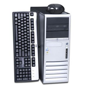 Review Fast HP DC7600 Computer Tower Desktop Pentium 4 HT 3.4Ghz 2gb 160gb DVD-ROM Keyboard/Mouse/Recovery CD included รูปที่ 1