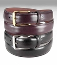 Glazed Mill Dress Belt Extended Sizes (leather belt )