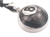 รูปย่อ Cool Eight Ball Pewter Pendant Necklace รูปที่2