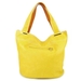 รูปย่อ Cosette Italian Made Yellow Leather Designer Bucket Handbag รูปที่4