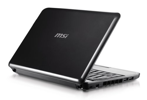 Review MSI Wind U100-843 10-Inch Black Netbook - 5.5 Hour Battery Life รูปที่ 1