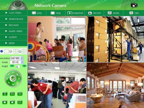 Hootoo HT-IP001-WS Wireless IP Camera with Pan & Tilt, Night Vision, 2 Way Audio, Apple Mac and Windows compatible, Color - White ( CCTV ) รูปที่ 7
