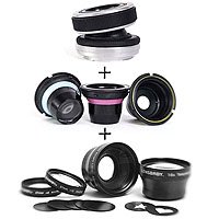 Lensbaby Composer for Canon EF Mount SLR's - with Lensbaby Optic Box Set Bundle for Composer, Muse, & Control Freak - Lensbaby Accessary Kit Bundle with 0.6X Wide Angle / 1.6X Telephoto Macro Kit, & Creative Aperture Kit ( Lensbaby Lens ) รูปที่ 1