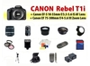 รูปย่อ Review Canon EOS Rebel T1i Digital SLR Camera with Canon EF-S 18-55mm f/3.5-5.6 Lens & Canon EF 75-300mm f/4-5.6 III Telephoto Zoom Lens + Premium T1i SLR Lens Accessory Package รูปที่1