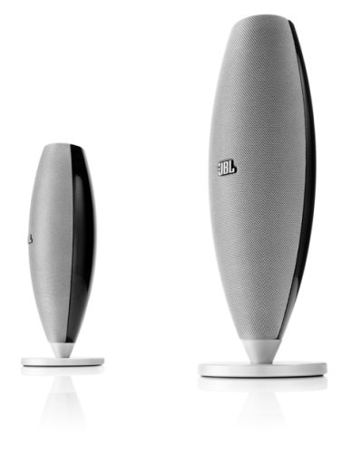 JBL Duet III Premium High Performance Speaker System for Portable Music and PC - Black/Silver (Pair) ( Computer Speaker ) รูปที่ 1