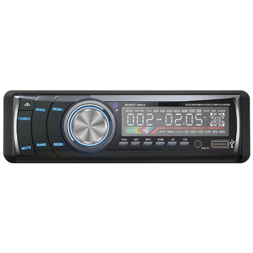 Car In-dash Audio DVD / MP3 / MP4 / CD / Autoradio / Stereo Player รูปที่ 1