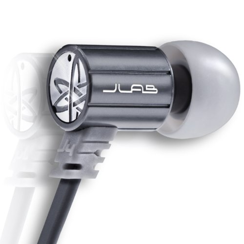 JBuds J4 Rugged Metal In-Ear Earbuds Style Headphones with Travel Case (Gun Metal) ( JLAB Ear Bud Headphone ) รูปที่ 1