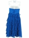 รูปย่อ Xscape Cascade Ruffle Dress ( Night out Dress ) รูปที่2