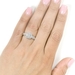 รูปย่อ 1/2 Carat TW Princess & Round Diamond Engagement Ring in 14k Gold รูปที่4