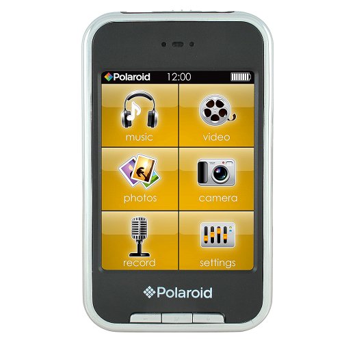 Polaroid 4GB MP3 Player (PMP281-4) with Video Playback and 2.8" Touch