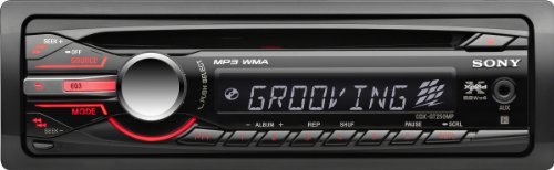 Sony CDXGT250MP MP3/WMA/CD Receiver รูปที่ 1