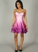 รูปย่อ Rhinestone Ombre Pick-Up Bubble Formal for Bridesmaid Formal Prom ( Night out Dress ) รูปที่1