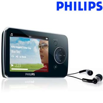 Philips SAIOPS08K/37 GoGear Opus 8GB MP3 Video Player ( Philips Player ) รูปที่ 1