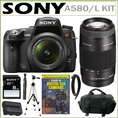 Review Sony Alpha A580/L 16.2Megapixel HD DSLR Camera and 18-55mm F3.5-5.6 Lens with Sony SAL75300 75-300mm Super Telephoto Zoom Lens + Accessory Kit