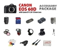 Review Canon EOS 60D 18 Megapixel CMOS Digital SLR Camera with Canon EF-S 28-135mm Lens + Huge Pro Shooter 32GB Complete Accessory Package