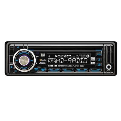 Dual XHD-6420 - Radio / HD radio / CD / MP3 player - Full-DIN - in-dash รูปที่ 1