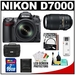 รูปย่อ Review Nikon D7000 Digital SLR Camera & 18-105mm VR + 55-300mm VR Lens + 16GB Card + Filters + Case + Accessory Kit รูปที่1