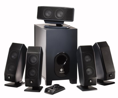 Logitech X-540 5.1 Surround Sound Speaker System with Subwoofer ( Computer Speaker ) รูปที่ 1