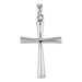 รูปย่อ Large Plain Cross Pendant รูปที่2