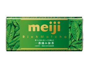 RICH Matcha Green Tea Chocolate by Meiji from Japan 40g ( Meiji Chocolate ) รูปที่ 1