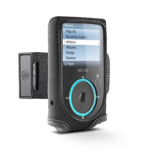 SanDisk Sansa Fuze 8 GB MP3 Video Player (Silver) + Free Action Jacket Case (Black) Special Holiday Gift Bulk Packaging, Refurbished ( SanDisk Player ) รูปที่ 3