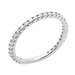 รูปย่อ 14K Engagement Ring 0.3ctw CZ Cubic Zirconia Women's Wedding Band White Gold Ring รูปที่1