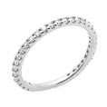 14K Engagement Ring 0.3ctw CZ Cubic Zirconia Women's Wedding Band White Gold Ring