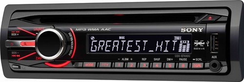 Sony CDX-GT440U In-Dash CD Receiver MP3/WMA/AAC Player รูปที่ 5