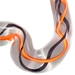 รูปย่อ Murano Glass Clear Heart With Orange Pendant รูปที่2