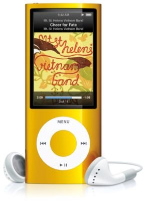 Apple iPod nano - 5th generation - digital player / radio - flash 16 GB - AAC, MP3 - video playback - display: 2.2