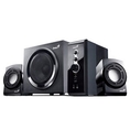 Genius SW-V2.1 1250 4-piece 36 watt gaming speaker system with hi-fi sound quality ( Computer Speaker )