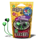 M&M's MMEB-G Earbud (Green) ( M&Ms Ear Bud Headphone )