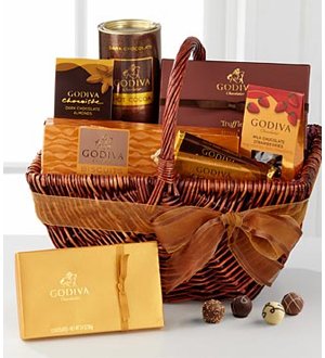 Grand Godiva® Basket [Misc.] ( The Flower Factory Chocolate Gifts ) รูปที่ 1