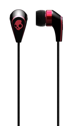 Skullcandy 50/50 In Ear Bud with In-Line Microphone and Control Switch/Volume S2FFCM-034 (Black/Red) ( Skullcandy Ear Bud Headphone ) รูปที่ 1