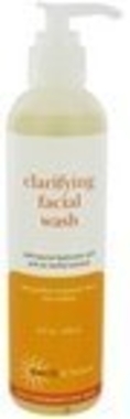 Earth Science Clarifying Facial Wash, Fragrance-free, 8-Ounce (Pack of 2) ( Cleansers  )