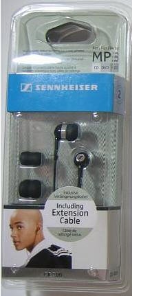 Sennheiser CX 400-B - Headphones ( in-ear ear-bud ) - black ( Sennheiser Ear Bud Headphone ) รูปที่ 3