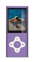 Sylvania SMPK8099 8 GB Video MP3 Player with FM Tuner, Built in Camera/Camcorder and 2-Inch Screen (Purple) ( Curtis Player )