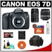 รูปย่อ Review Canon EOS 7D Digital SLR Camera Body + Canon 18-55mm IS Lens + Canon 75-300mm III Lens + 16GB Card + Canon 2400 DSLR Gadget Bag Case + Accessory Kit รูปที่1