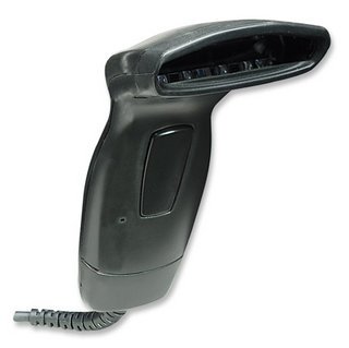 Contact CCD Barcode Scanner 55 mm Scan Width, USB, Black, Manhattan 460866 ( Manhattan Barcode Scanner ) รูปที่ 1