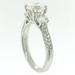 รูปย่อ 2.85ct Round Brilliant Cut Diamond Engagement Anniversary Ring Triple Excellent รูปที่3