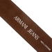 รูปย่อ Armani Jeans chocolate brown leather belt  รูปที่6