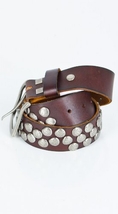 Bed Stu Hewitt Leather Belt - Brown 