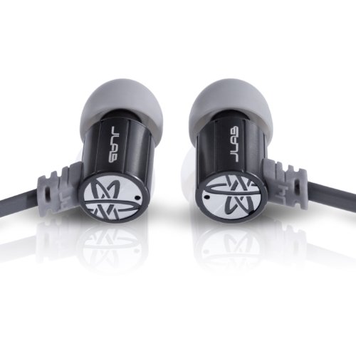 JBuds J4 Rugged Metal In-Ear Earbuds Style Headphones with Travel Case (Gun Metal) ( JLAB Ear Bud Headphone ) รูปที่ 4