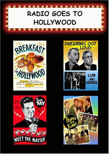 Radio Goes to Hollywood (Breakfast in Hollywood, Dreaming Out Loud, Meet the Mayor, People Are Funny DVD รูปที่ 1