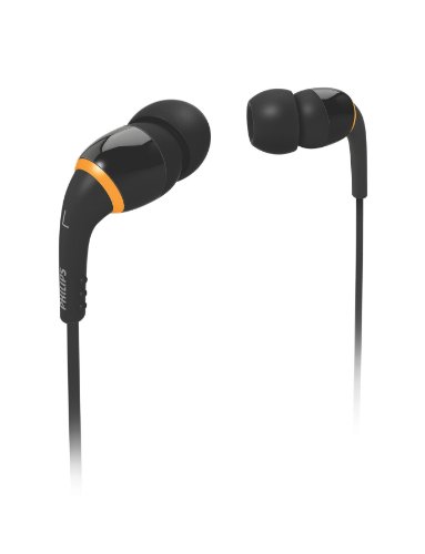 Philips In-Ear Headphones Insert Type Rich Bass SHE9550/28 (Black) ( Philips Ear Bud Headphone ) รูปที่ 1