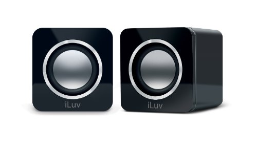 iLuv Portable Speakers for Mac/ PC and Laptops (iSP170BLK) ( Computer Speaker ) รูปที่ 1