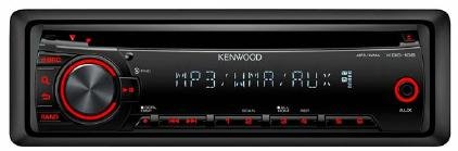 KENWOOD Indash MP3-CD Receiver KDC108 รูปที่ 1