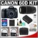 รูปย่อ Review Canon EOS 60D Digital SLR Camera Body with EF-S 18-135mm IS Lens & 75-300mm III Lens + 32GB Card + Battery + Case + Accessory Kit รูปที่1